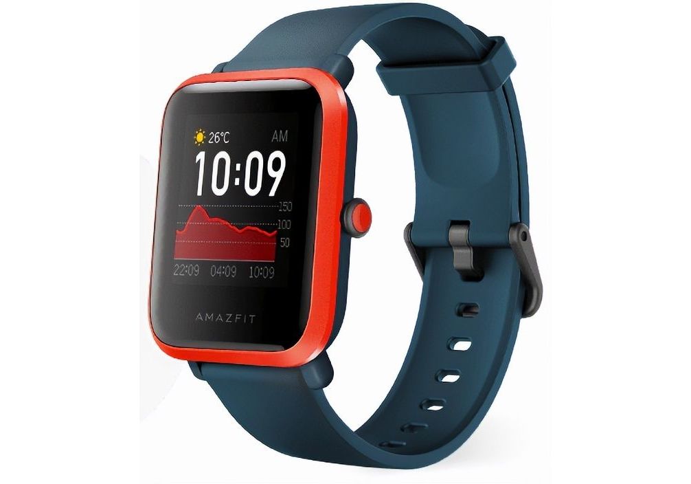 Huami amazfit bip cinnabar red smartwatch best sale